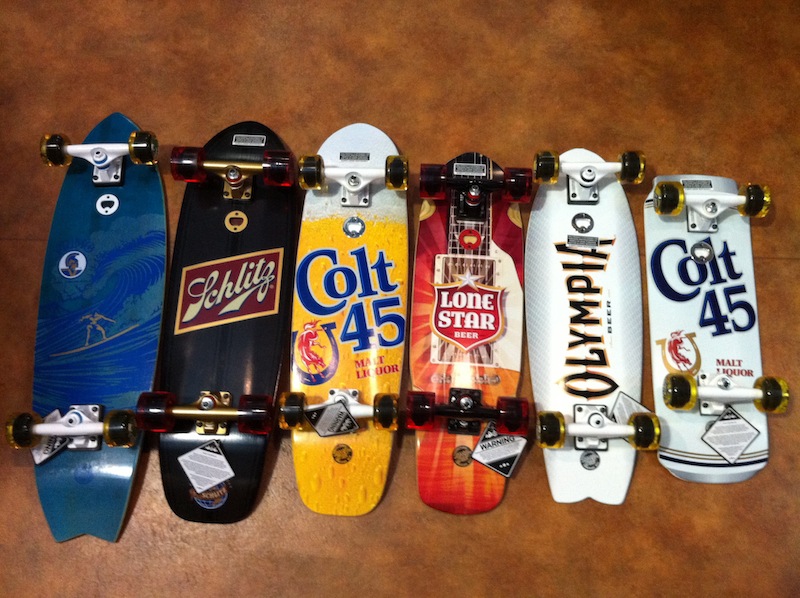 Beer + Skateboards = FUN! Easy Rider